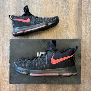 Nike KD 9 Aunt Pearl Black Pink Hot Punch